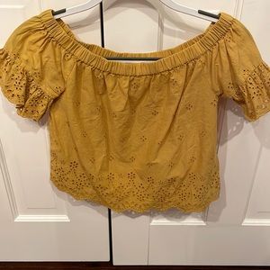 Off the shoulder top